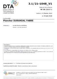 ATEC plancher fabre