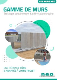 brochure murs de stockage, de soutènement et murs blocs Neo
