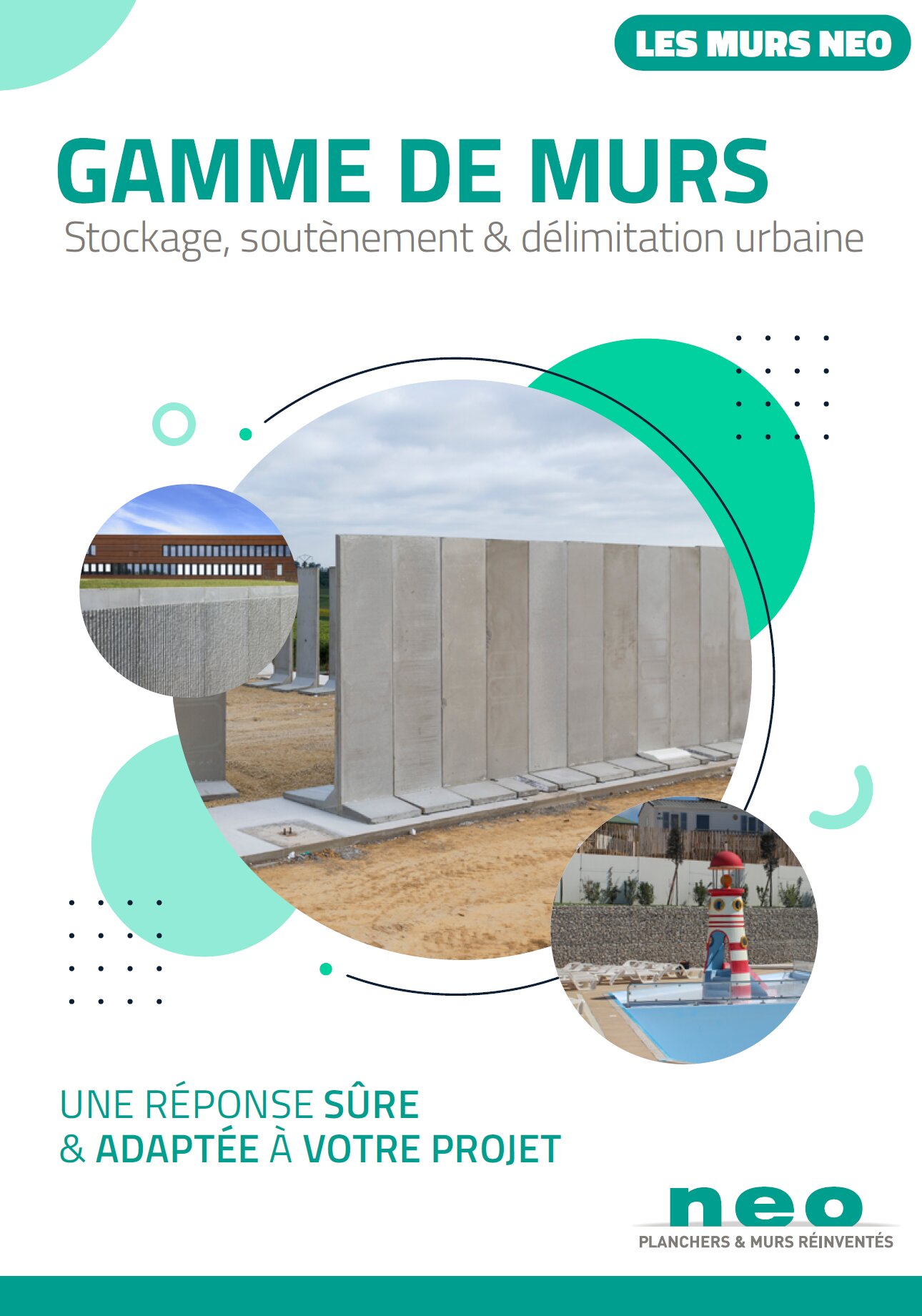 brochure murs de stockage, de soutènement et murs blocs Neo