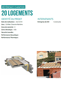 chantier 20 logements