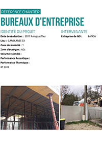 chantiers bureaux entreprises