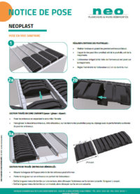 Notice de pose de l'entrevous Neoplast pour la réalisation de planchers sur vide-sanitaire