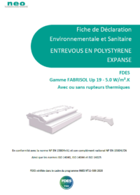 FDES entrevous Fabrisol