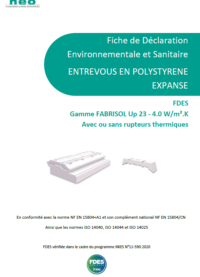 FDES entrevous Fabrisol