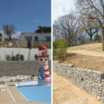 murs végétalisés et gabion neo
