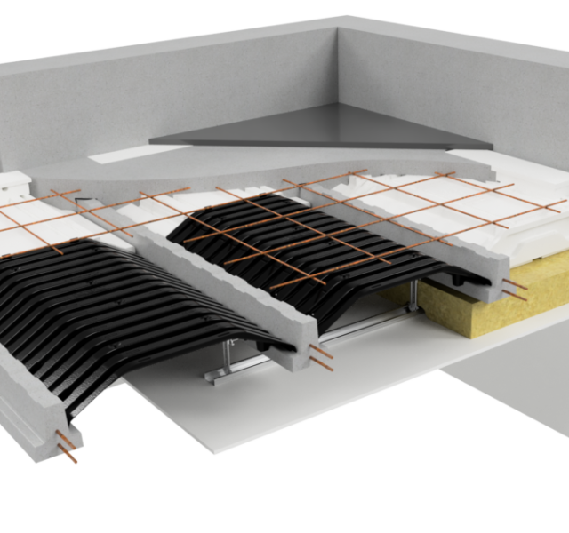 Plancher Plastivoute pour étage avec entrevous Neostyrène Périf