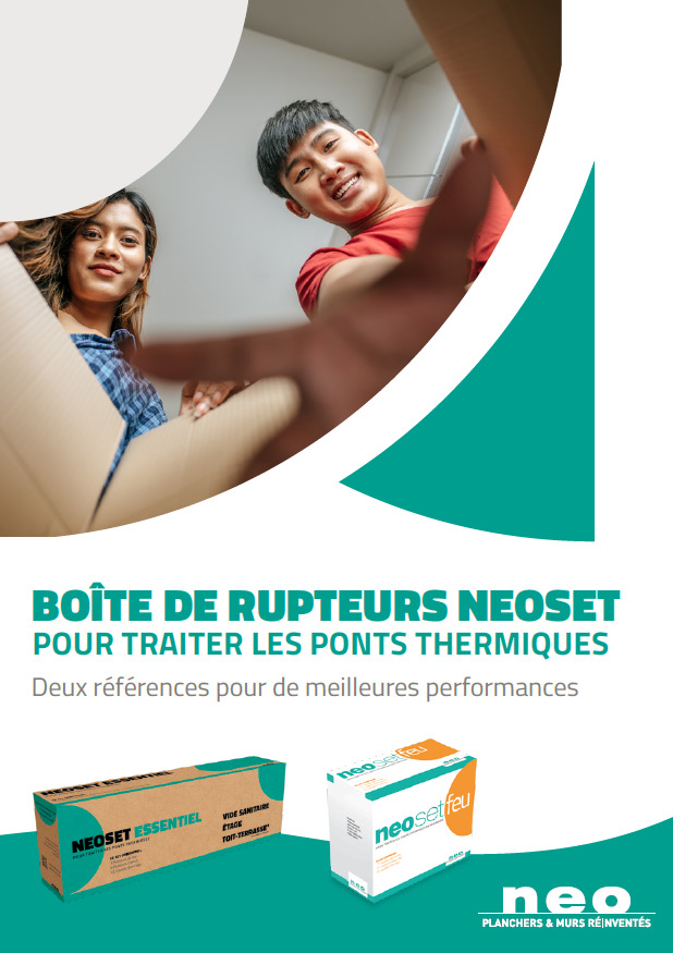 Couverture brochure gamme de box Neoset