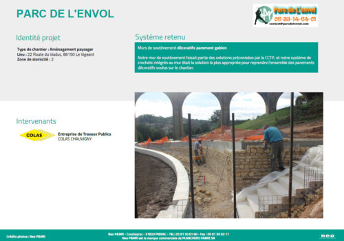 Chantier du Parc de l'Envol