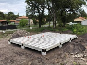 chantier - plancher à entrevous fabrisol