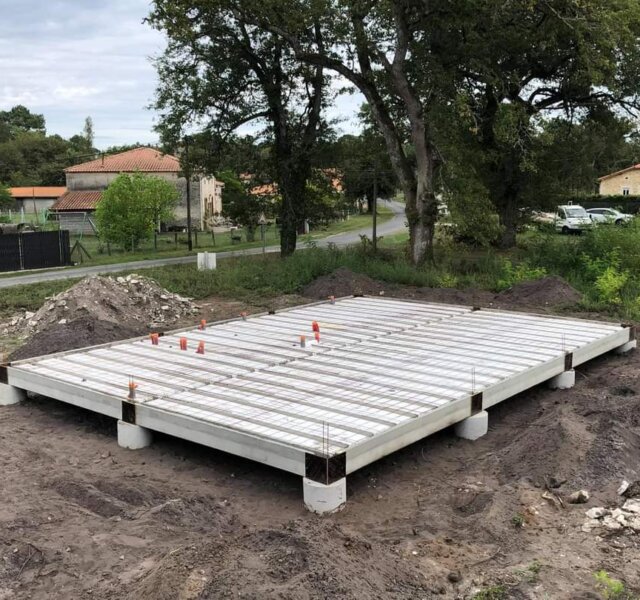 chantier - plancher à entrevous fabrisol